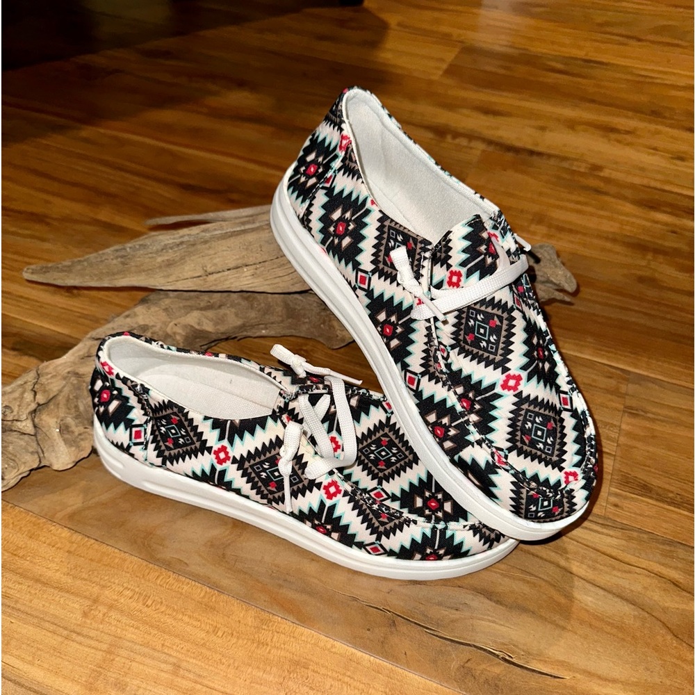 New! Boho/Western Sneakers!
